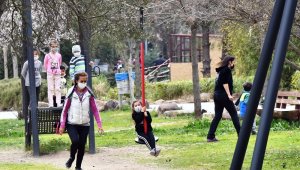 Pandeminin stresini Doğal Yaşam Parkı'nda attılar