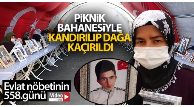 Piknik bahanesiyle kandırılıp dağa kaçırıldı