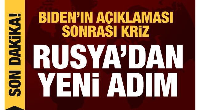 Rusya'dan yeni adım