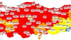 Sağlık Bakanı Koca, risk haritasını yayımladı