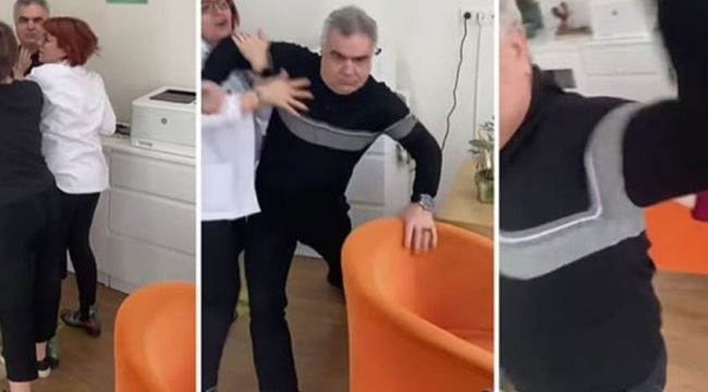 Sağlıkta şiddet bu kez doktordan geldi