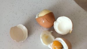 Sattığı yumurtalar haşlanmış çıktı