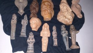 Selçuk'ta, jandarmadan tarihi eser operasyonu