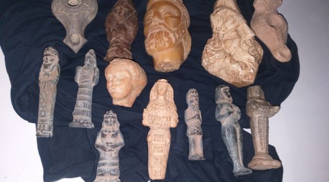 Selçuk'ta, jandarmadan tarihi eser operasyonu