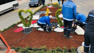 Soma'da yeşil alanlar ve caddeler yenileniyor