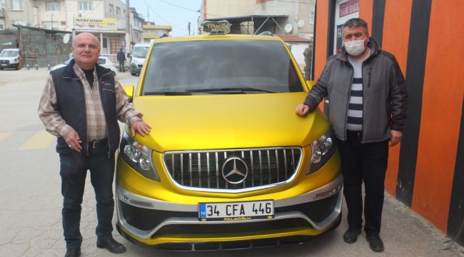 Süper taksi! İçinde her konfor var