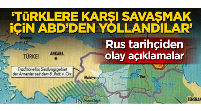 'Türklere karşı savaşmak için ABD'den yollandılar'