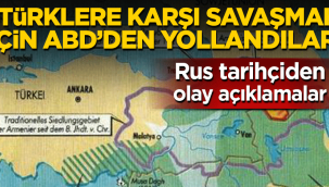 'Türklere karşı savaşmak için ABD'den yollandılar'