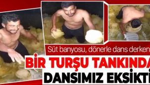Turşu fabrikasında mide bulandıran görüntü