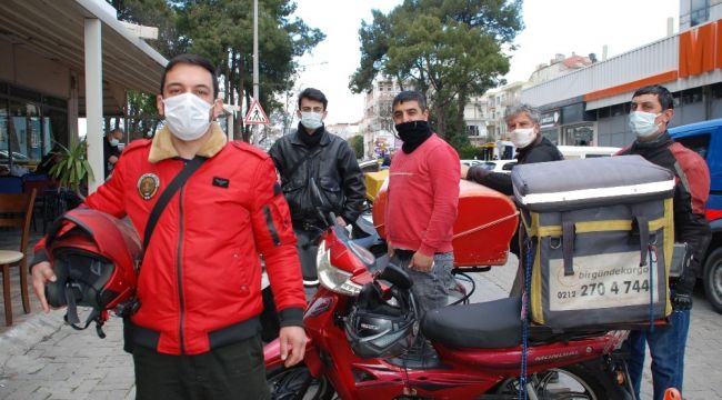 Uyuşturucu içip müşteriye giden kuryeler var!