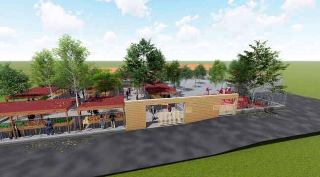 Uzundere Meydanı ve çevresi düzenleniyor