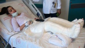 11 yaşındaki Betül, "Yürümek istiyorum"