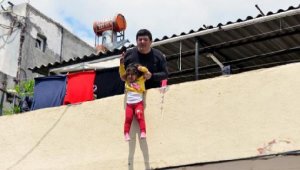 4 yaşındaki kızına kabus yaşattı