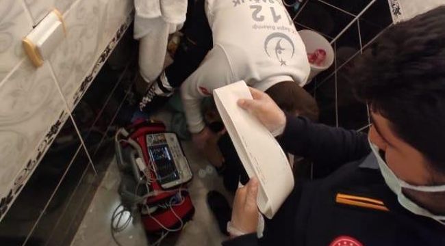 50 yaşındaki kadın banyoda ölü bulundu