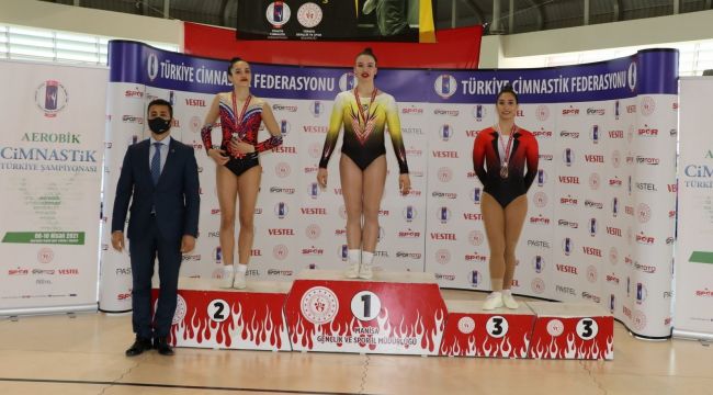 Aerobik Cimnastik Türkiye Şampiyonası sona erdi