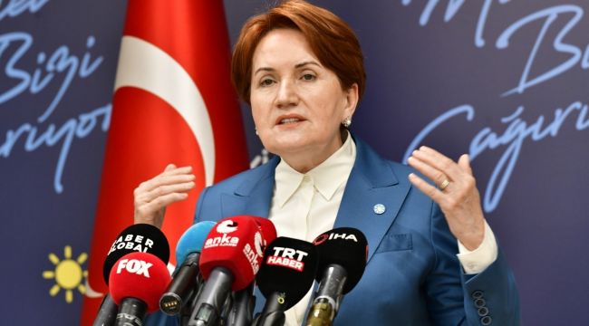 Akşener'den bildiri tepkisi: Bu bir zevzekliktir