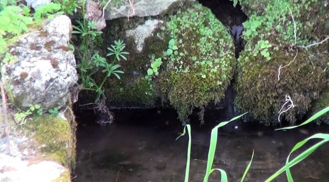 Antik havuz suyu 2200 yıldır akıyor