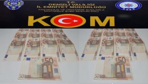Aydın'da sahte 50 euro ile alışveriş yapan çete yakalandı