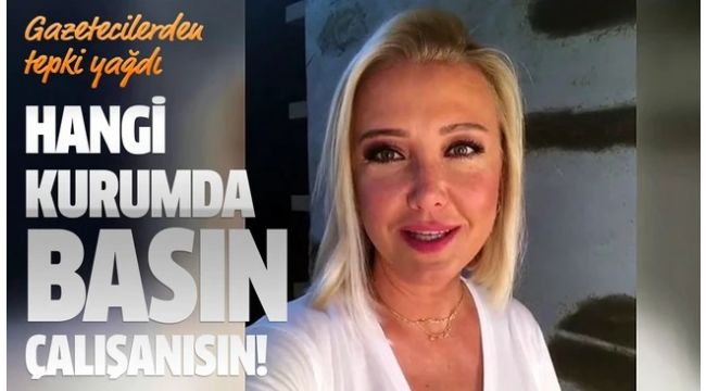 Berna Laçin'e tepki yağdı