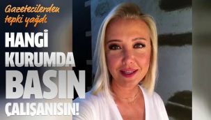 Berna Laçin'e tepki yağdı