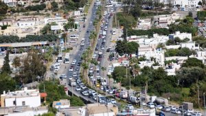 Bodrum'da trafik kabusu