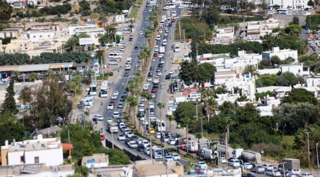 Bodrum'da trafik kabusu