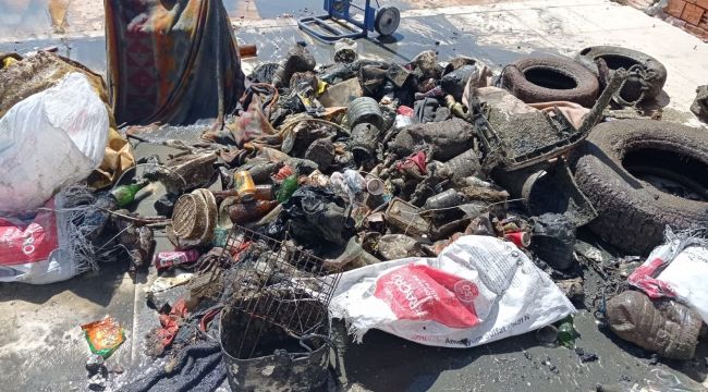 Çeşme Dalyan'daki denizden bunlar çıktı