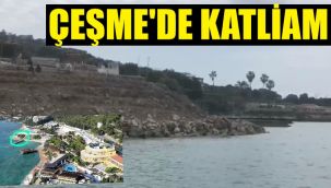 Çeşme'de devlete ait arazideki otel denizi doldurdu