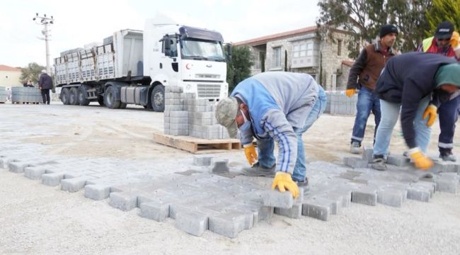 Çeşme'nin altyapısı yenileniyor 