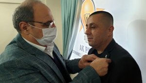 CHP ilçe başkanı AK Parti'ye geçti