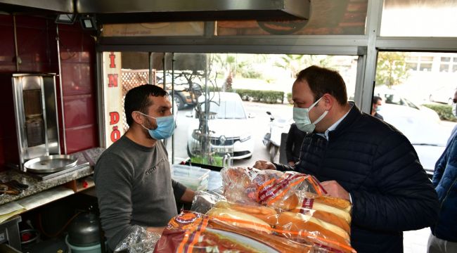 Çiğli Belediyesinden esnafa Ramazan desteği