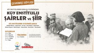 Çiğli'de köy enstitülerinin 81. yılı şiirlerle kutlandı