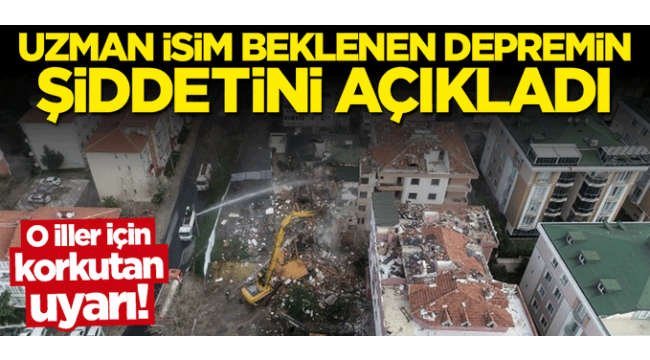 Deprem için en riskli iller: İzmir, Manisa, Aydın, Muğla