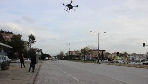 Drone destekli denetimde 45 dakikada 6 bin TL ceza uygulandı