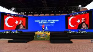 Dünya çocukları İzmir'de buluştu