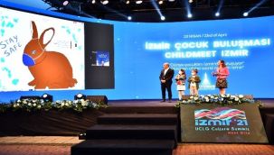 Dünya çocukları İzmir'de buluştu