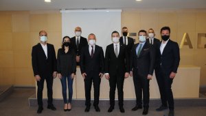 EGİAD tenis turnuvası için ön görüşme yaptı