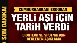 Erdoğan: Elimizde yeteri kadar aşımız var