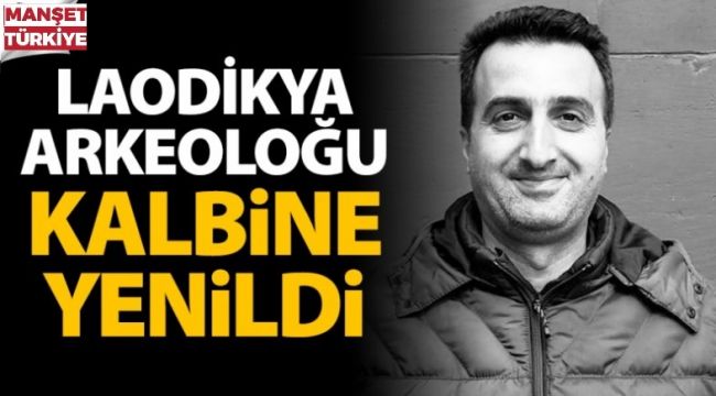 Genç arkeolog kalbine yenildi