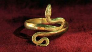 Heyelanda ilginç eserler ortaya çıktı