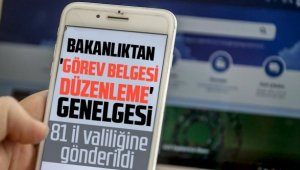 İçişleri Bakanlığı 'görev belgesi" genelgesi