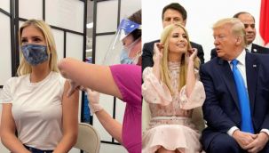 Ivanka Trump'a aşı tepkisi