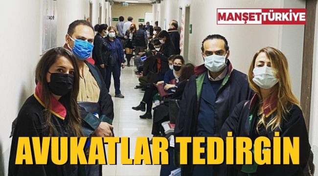 İzmir'de avukatların korona şoku