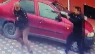 İzmir'deki korkunç cinayet kamerada