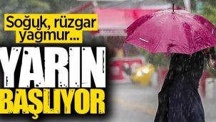 İzmir'e yarından itibaren kış geliyor