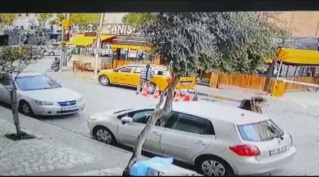 İzmir'de film gibi olay: Kadın taksi kaçırdı