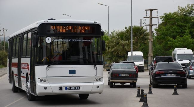İzmir'den Germencik'e yolcu otobüsü hibe edildi