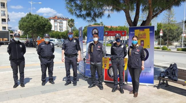 KADES tanıtıldı, maske dağıtıldı