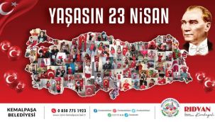 Kemalpaşa'da 23 Nisan coşkusu