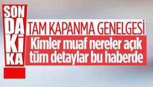 Kimler sokağa çıkabilecek? İşte genelge